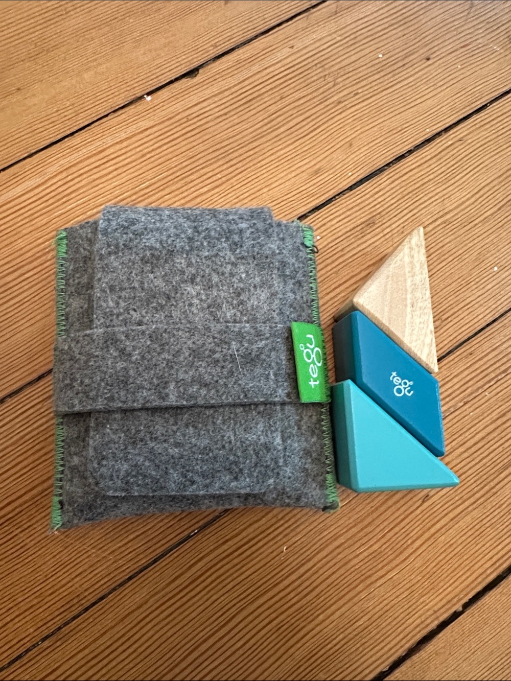 Tegu blocks & pouch